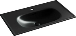 Раковина Ceramicanova Sabo CN13002MB накладная прямоугольная 80, санфарфор