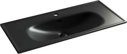 Раковина Ceramicanova Sabo CN13003MB накладная прямоугольная 100, санфарфор