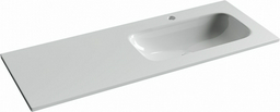 Раковина Ceramicanova CN7021 врезная прямоугольная 121, санфарфор