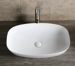 Раковина Cerutti SPA CR0063 накладная прямоугольная 60х38.5 мм, керамика