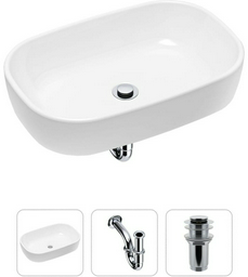 Раковина Lavinia Boho Bathroom Sink 21520001 накладная овальная 36, фарфор