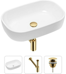 Раковина Lavinia Boho Bathroom Sink 21520010 накладная овальная 36, фарфор