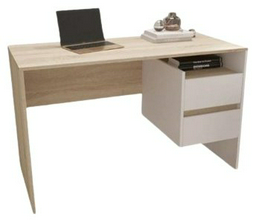 Стол письменный DOMA 999, 120х55x75 см, бежевый, красный