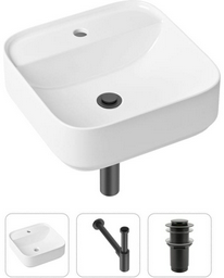 Раковина Lavinia Boho Bathroom Sink 21520277 накладная квадратная 42, санфарфор