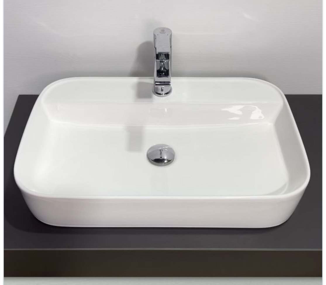 Раковина Comforty 78574-60 накладная прямоугольная 60, санфарфор купить,79699