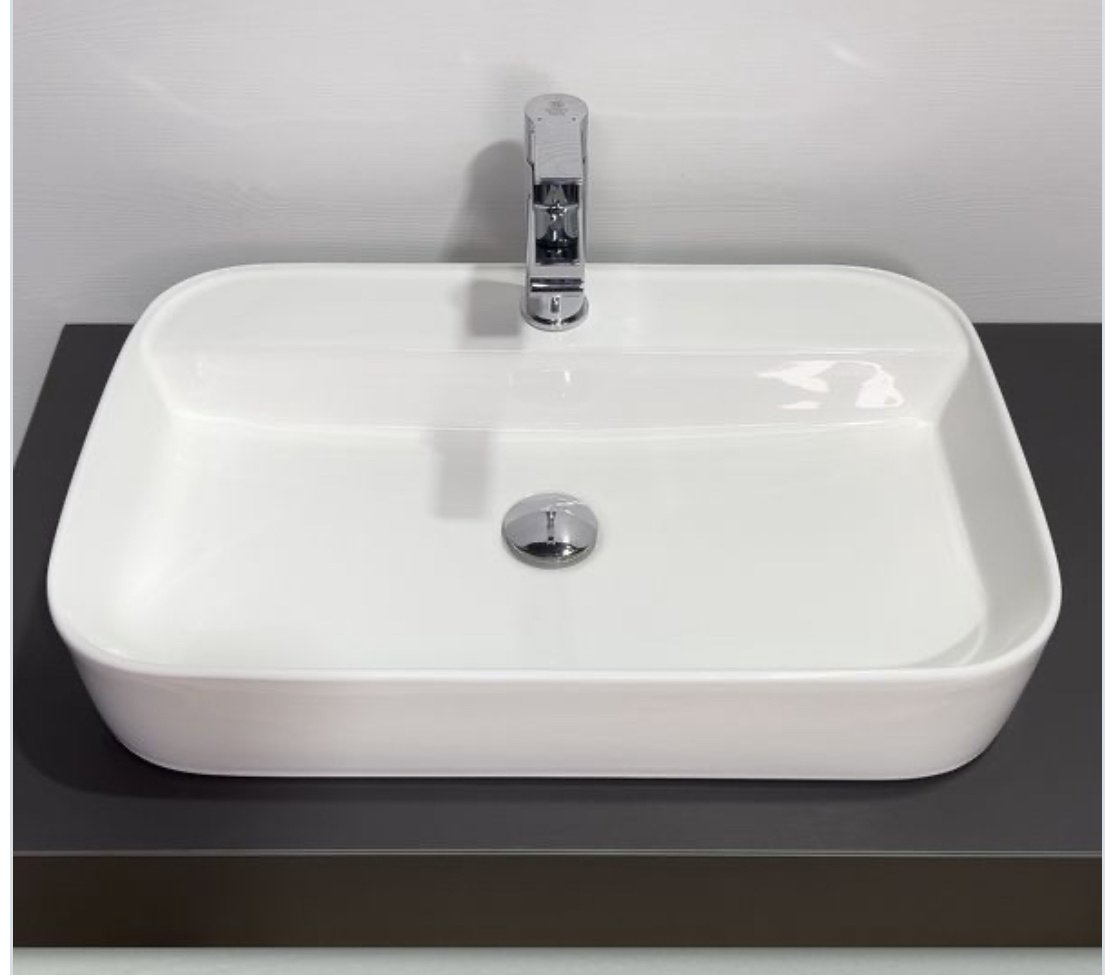 Раковина Comforty 78574-60 накладная прямоугольная 60, санфарфор купить,79699
