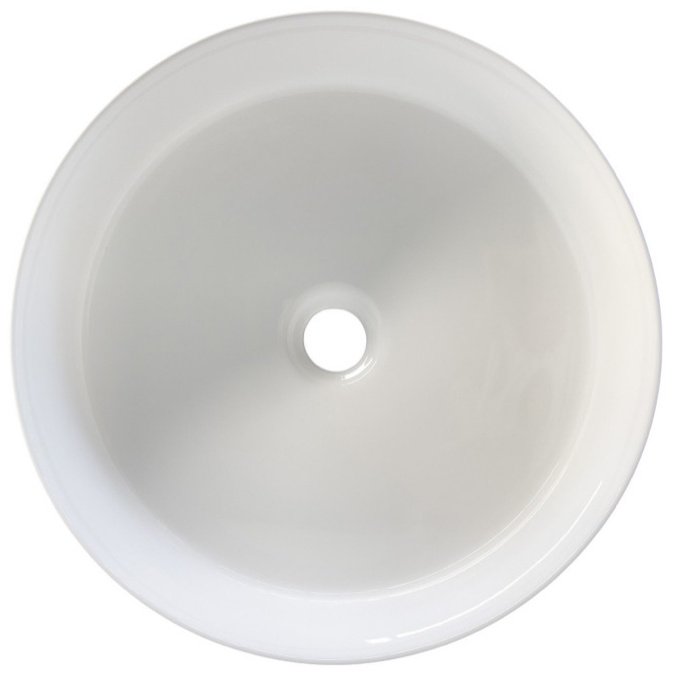 Раковина Comforty CF178760D накладная круглая 39, санфарфор