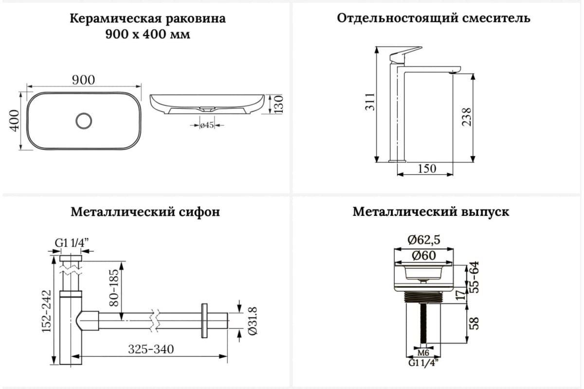 Раковина Wellsee 201001978, Croquis накладная овальная 40, фаянс купить,NaN