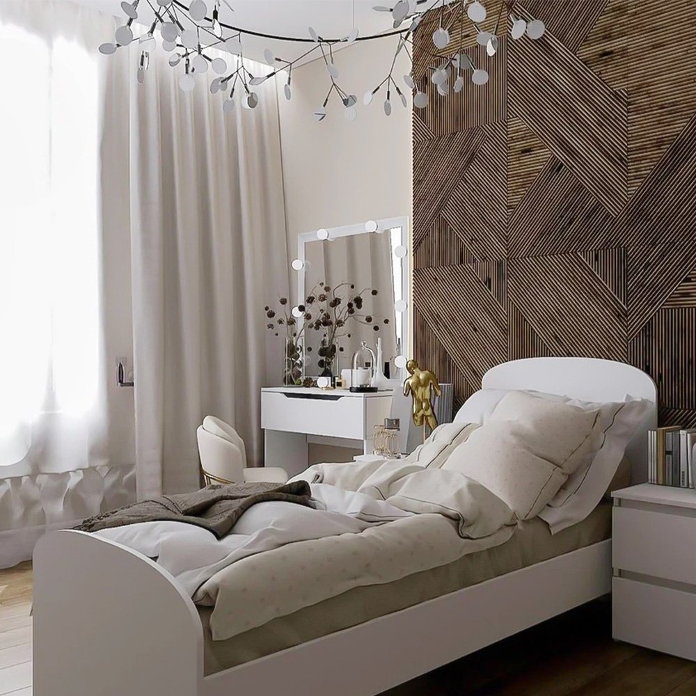 Кровать Doma Виктория 80 New 1024916 80x200см белая купить,NaN