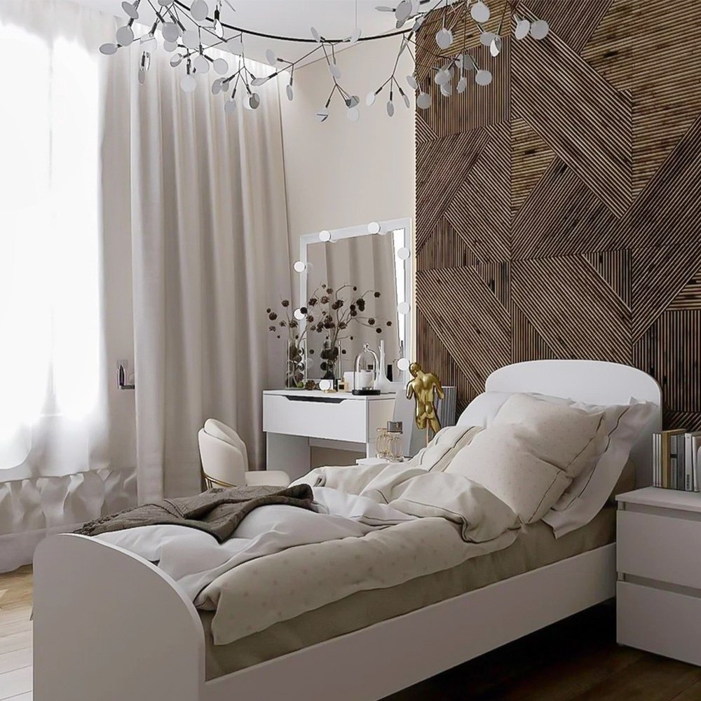 Кровать Doma Виктория 80 New 1024916 80x200см белая купить,NaN