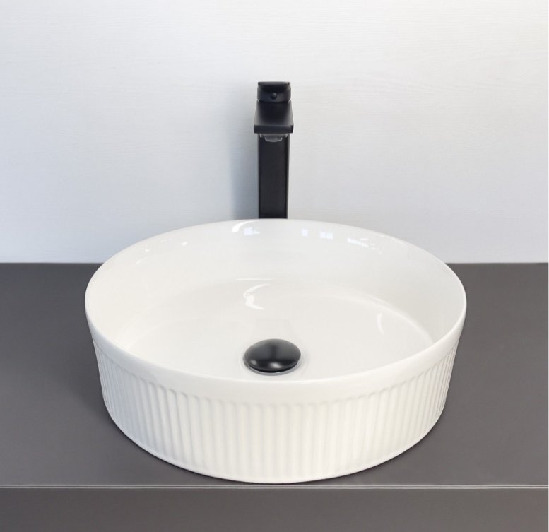 Раковина Comforty CF178760D накладная круглая 39, санфарфор