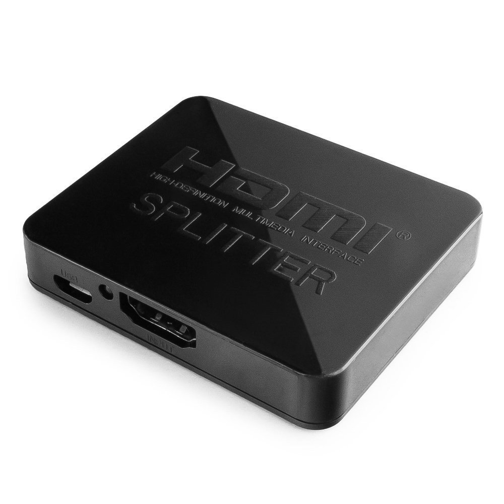Разветвитель HDMI Cablexpert DSP-2PH4-03 черный купить,NaN