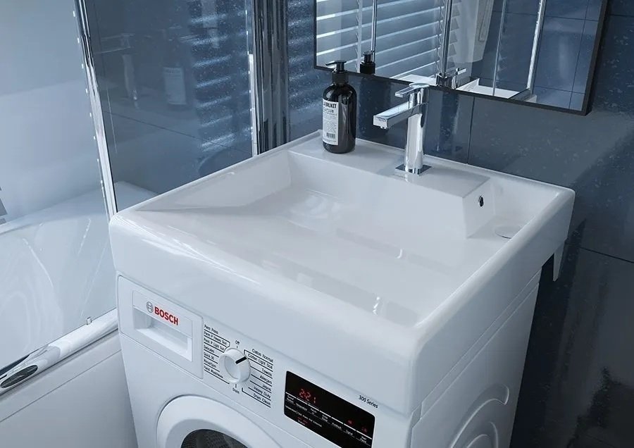 Раковина над стиральной машиной 60 см Kirovit Престиж 82973820R