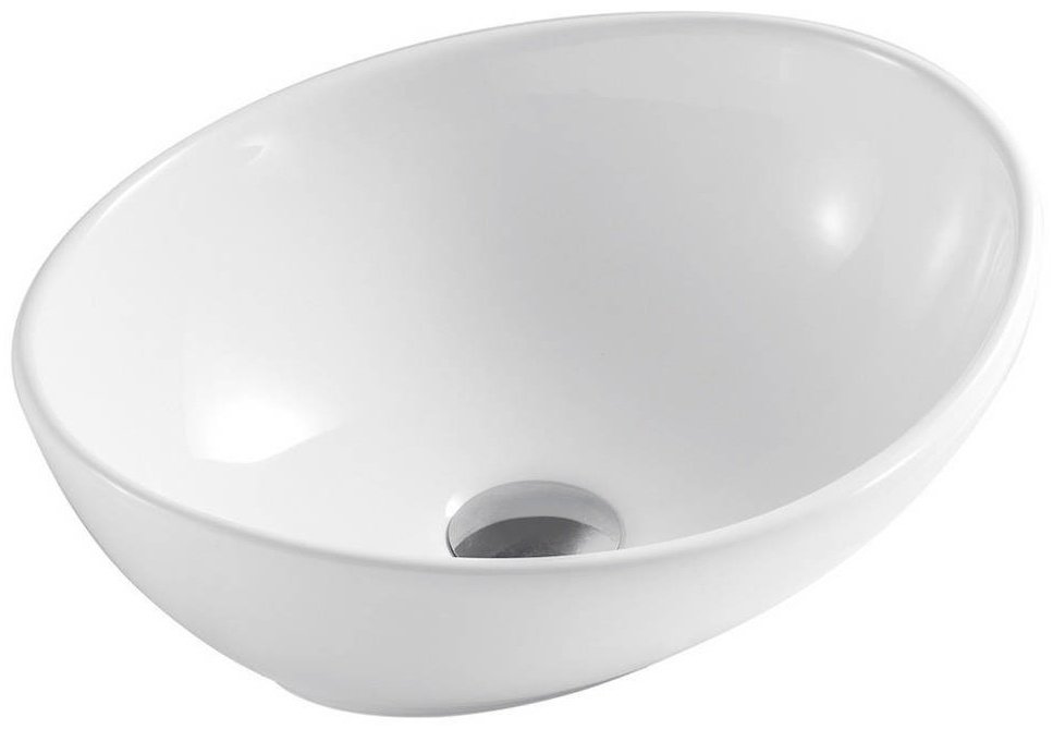 Раковина Calypso CS3078 накладная овальная 33.5, фарфор купить,NaN