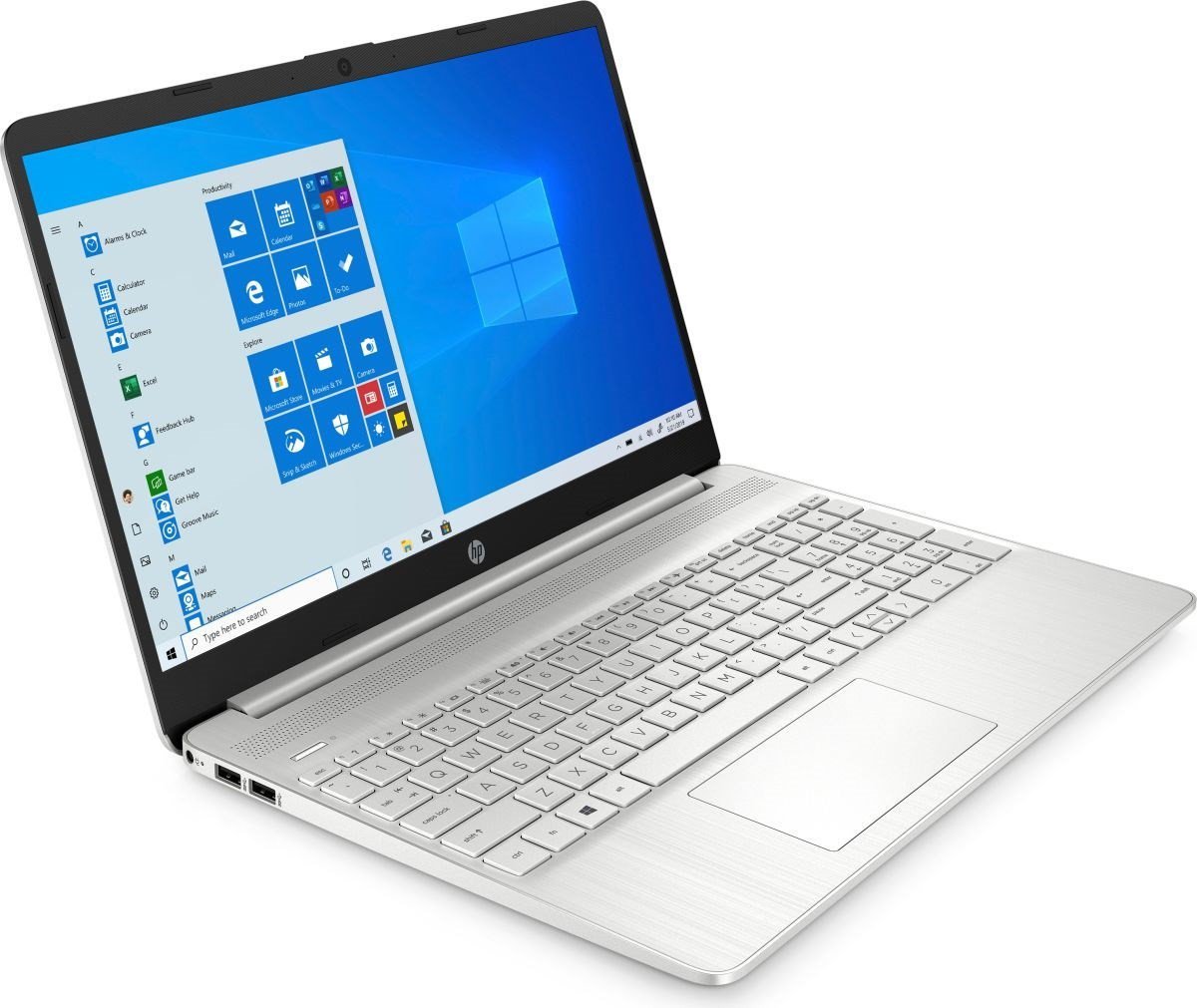 Ноутбук HP 15s-eq2016ur 3B4T4EA 15.6" Silver
