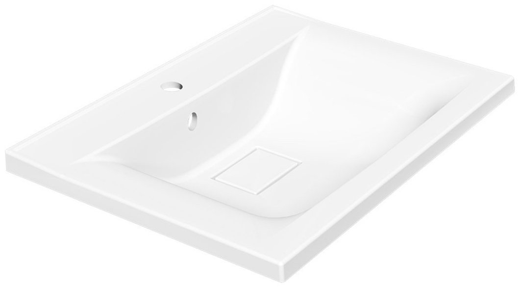 Раковина Vincea VCB-3M600W врезная прямоугольная 60, керамика купить,NaN