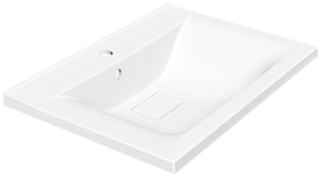 Раковина Vincea VCB-3M600W врезная прямоугольная 60, керамика купить,NaN