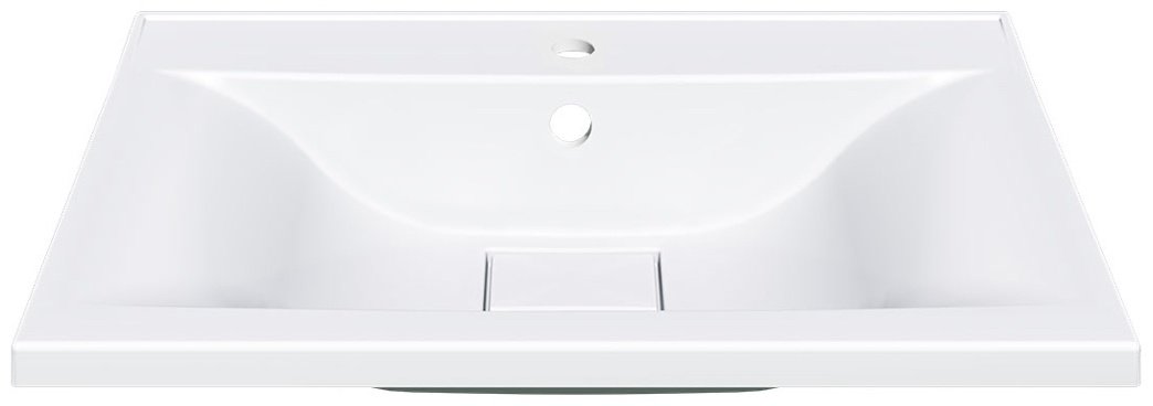 Раковина Vincea VCB-3M600W врезная прямоугольная 60, керамика купить,NaN