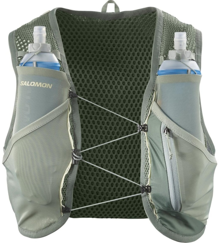Salomon жилет беговой Active Skin 4 Set LC2178400 зеленый XS  купить,NaN