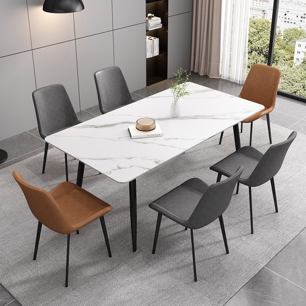 Комплект Home Collection Fantasy, стол 160х90 см + 6 стульев, мультиколор купить,NaN
