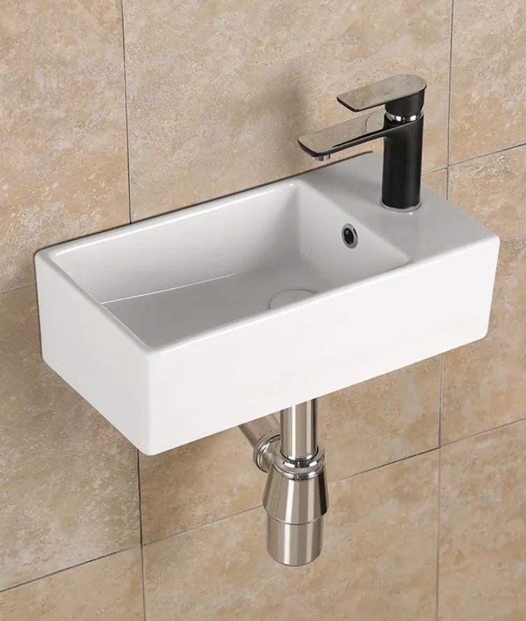 Раковина Cerutti SPA CR7098D накладная прямоугольная 48х14 мм, керамика купить,NaN