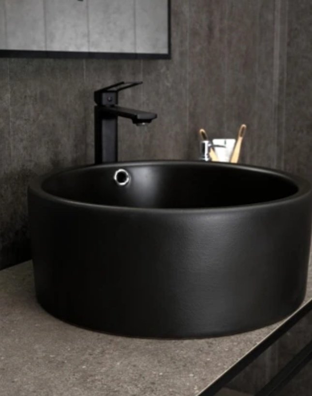 Раковина GID-ceramic N9130bg накладная круглая 41, керамика