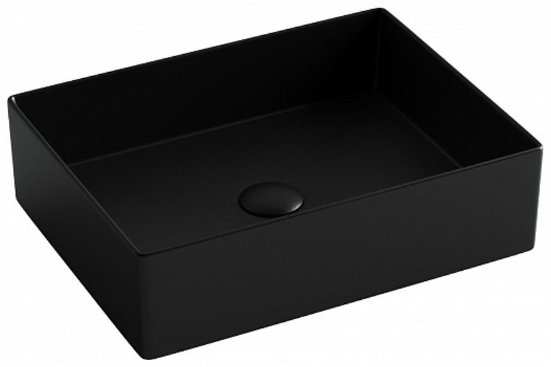 Раковина Ceramicanova CN6069MB накладная прямоугольная 47, санфарфор купить,286659