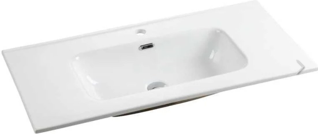 Раковина Ceramicanova CN7003 врезная прямоугольная 101, санфарфор