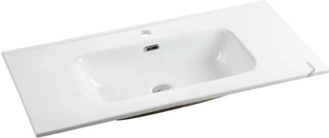 Раковина Ceramicanova CN7003 врезная прямоугольная 101, санфарфор