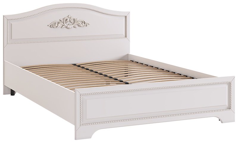 Кровать Doma Billa 51632 160x200см с матрасом белая купить,NaN