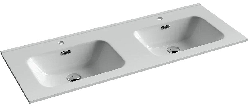 Раковина Ceramicanova CN7004 накладная прямоугольная 46.5, фарфор