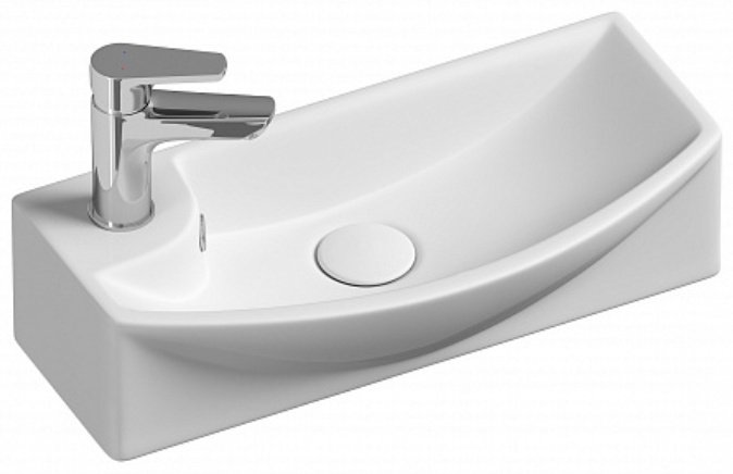 Раковина Ceramicanova CN6038R подвесная прямоугольная 45, санфарфор