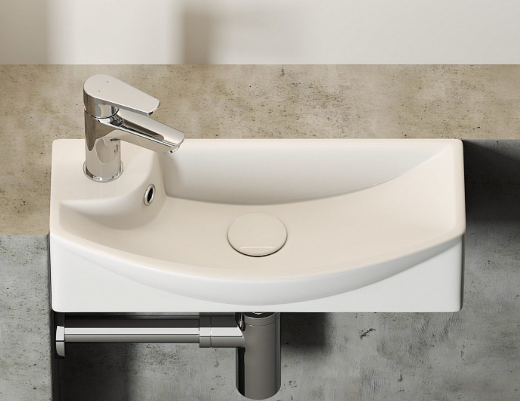 Раковина Ceramicanova CN6038R подвесная прямоугольная 45, санфарфор
