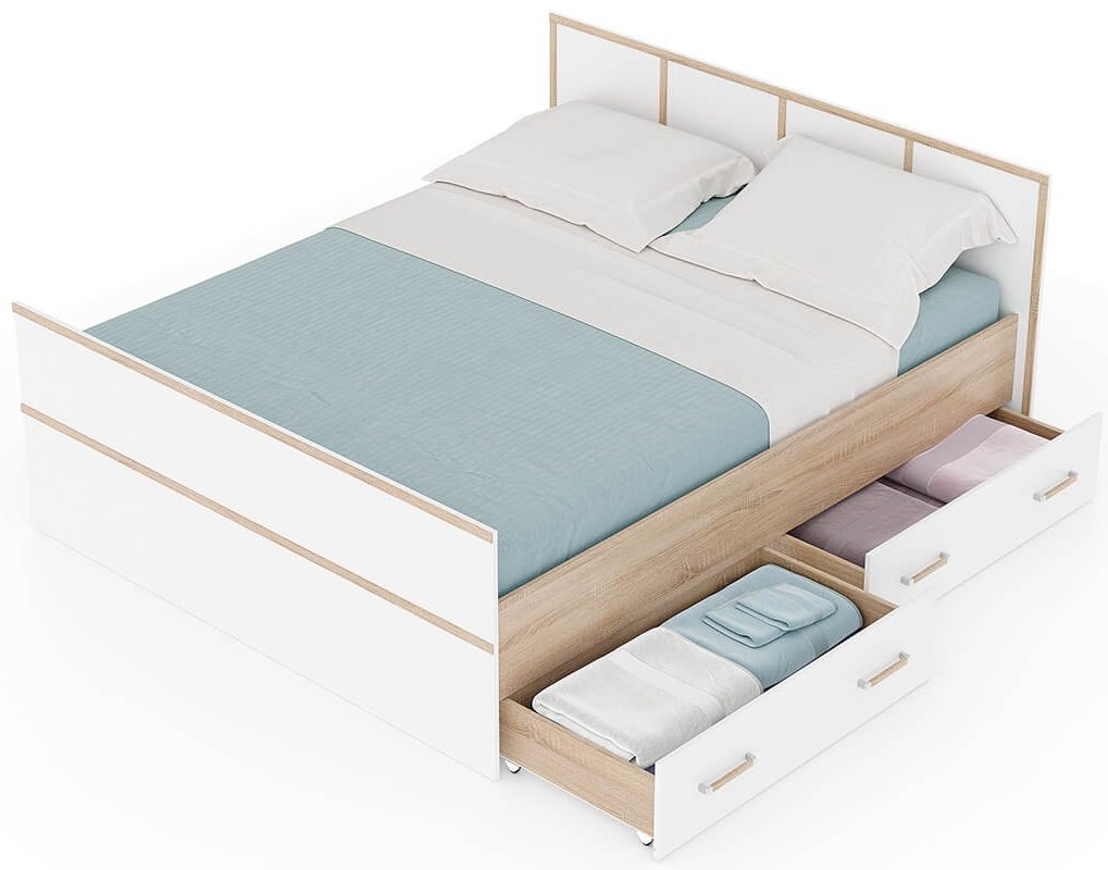 Кровать Doma Sakuram lite 160x200см с матрасом купить,NaN
