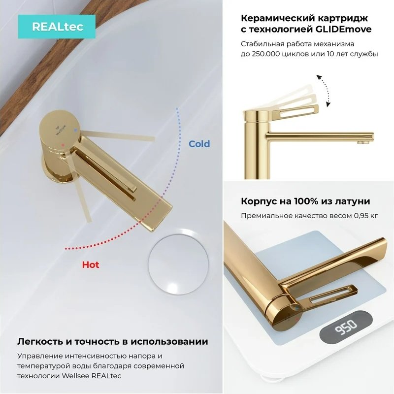 Раковина Wellsee 201003758, Eclatant 2.0 накладная прямоугольная 45, фаянс купить,NaN