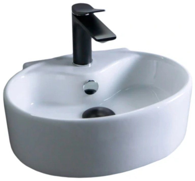 Раковина GID-ceramic Tr4358 подвесная овальная 40, керамика купить,NaN