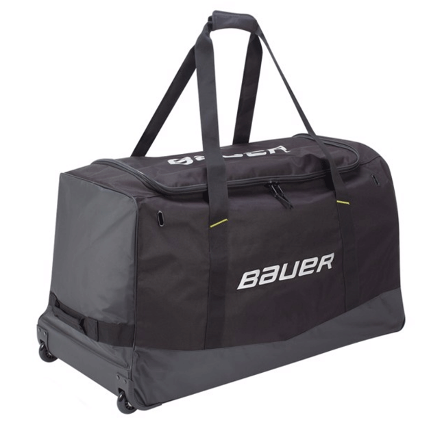 Сумка Bauer Core Sr на колесиках черная купить,NaN