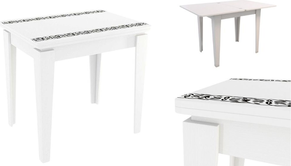 Стол-книжка DOMA 80.2, 80х60x77 см, ЛДСП, белый купить,NaN