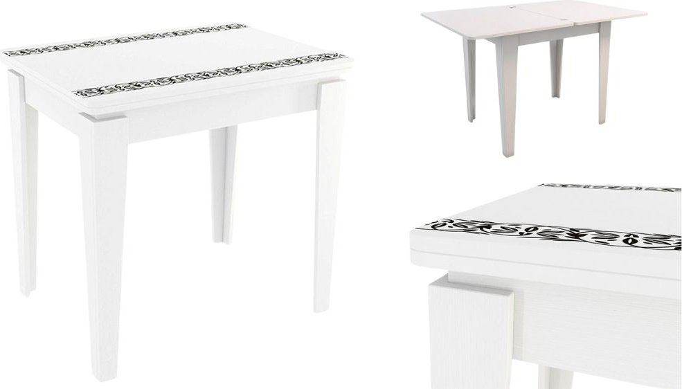 Стол-книжка DOMA 80.2, 80х60x77 см, ЛДСП, белый купить,NaN