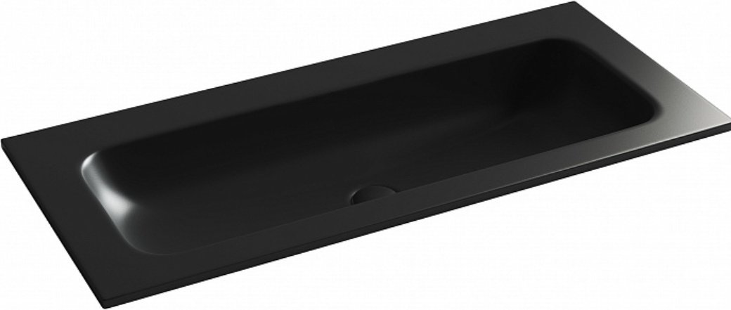 Раковина Ceramicanova CN7013MBwx врезная прямоугольная 101, санфарфор
