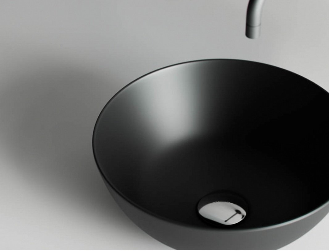 Раковина Ceramicanova Element CN6004 накладная круглая 36, санфарфор