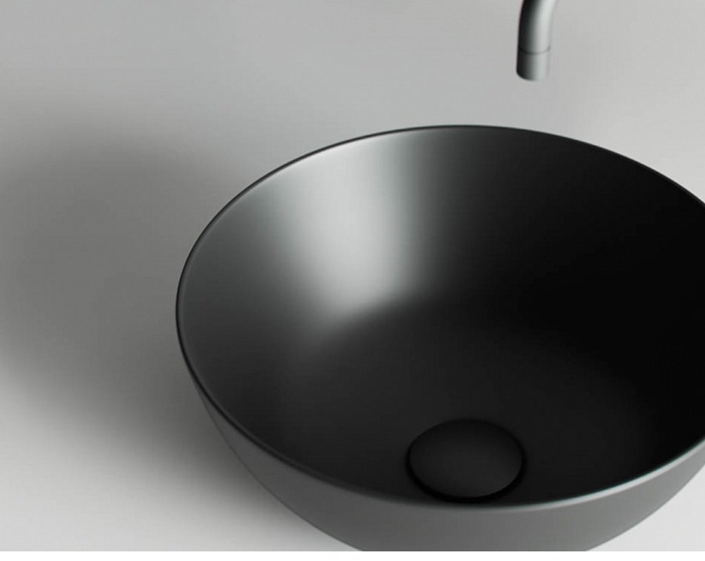 Раковина Ceramicanova Element CN6004 накладная круглая 36, санфарфор