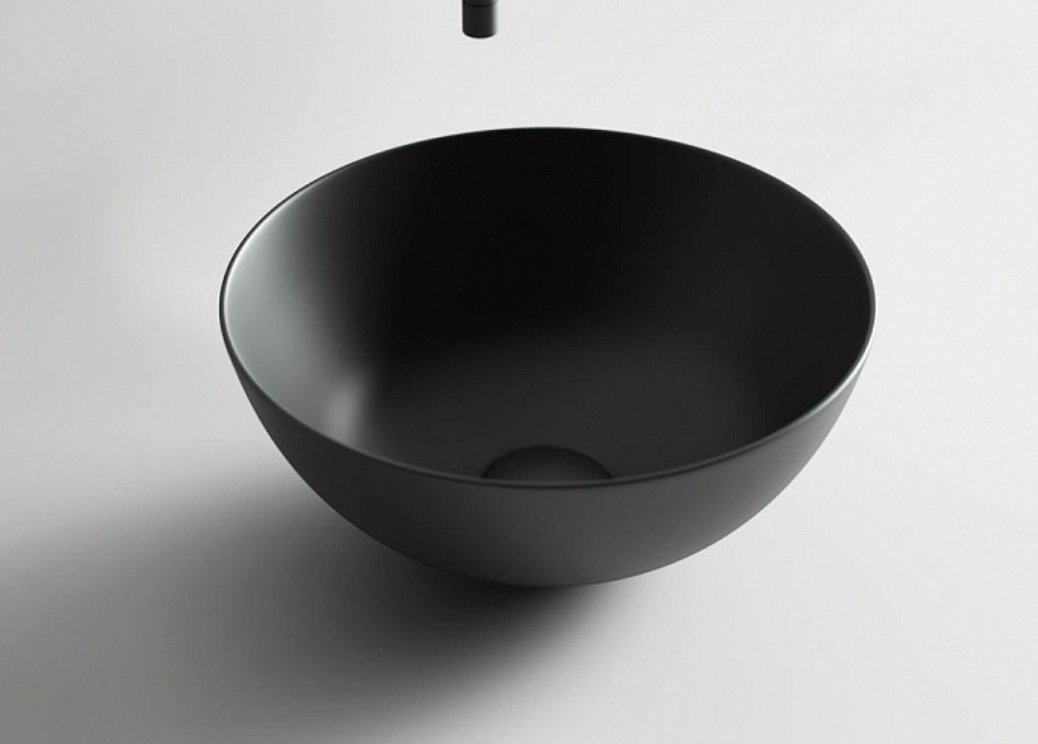 Раковина Ceramicanova Element CN6004 накладная круглая 36, санфарфор