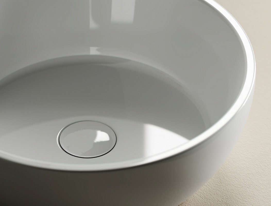 Раковина Ceramicanova CN6021 накладная круглая 41, санфарфор