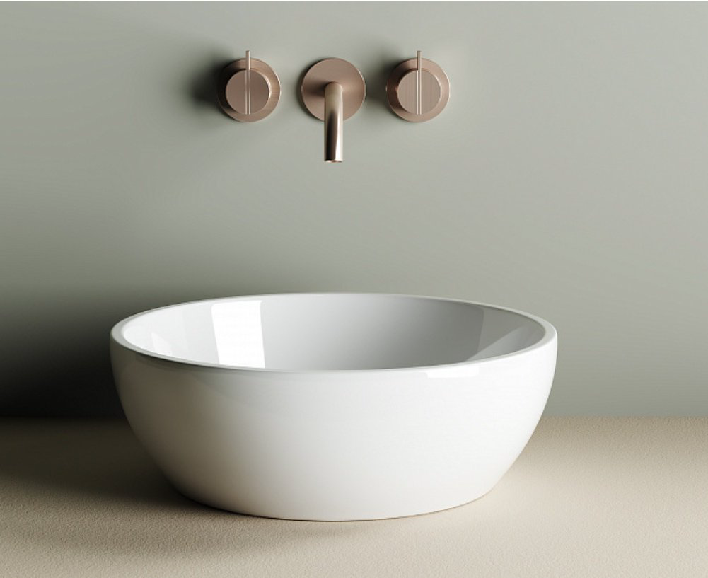 Раковина Ceramicanova CN6021 накладная круглая 41, санфарфор купить,120800