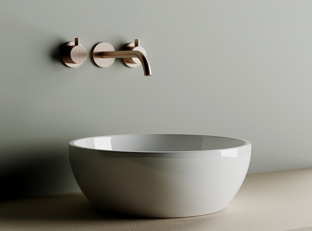 Раковина Ceramicanova CN6021 накладная круглая 41, санфарфор