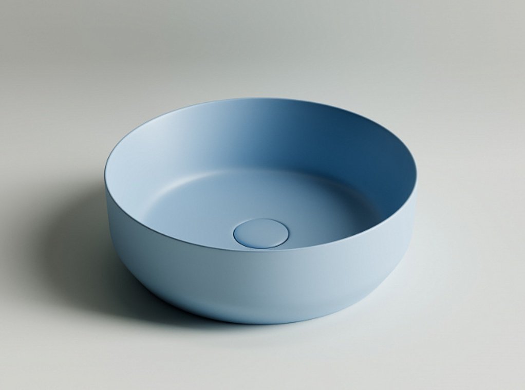 Раковина Ceramicanova CN6022ML накладная круглая 39, санфарфор