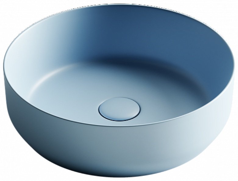 Раковина Ceramicanova CN6022ML накладная круглая 39, санфарфор