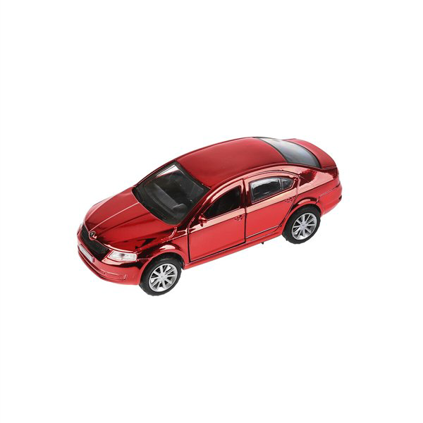 Машинка Технопарк Skoda Octavia хром 12см   купить,NaN