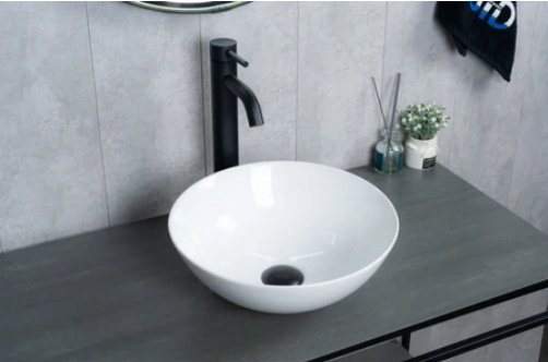 Раковина GID-ceramic 9081W накладная овальная 36, керамика купить,129400